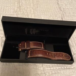 Bullstrap leather Apple Watch strap